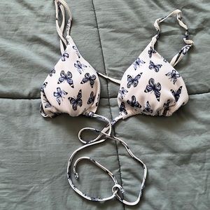 Adjustable padded bikini top
